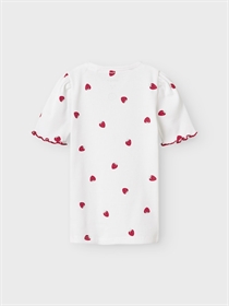 NAME IT T-shirt Jillie Bright White